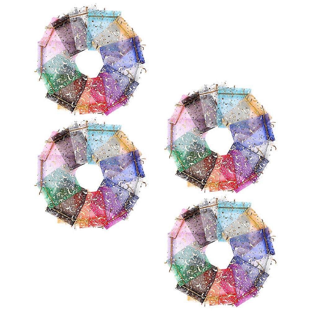 Here's a polished product description for your **100pcs Organza Drawstring Bags**:

 

### ✨ 100pcs Organza Drawstring Bags – Perfect for Wedding