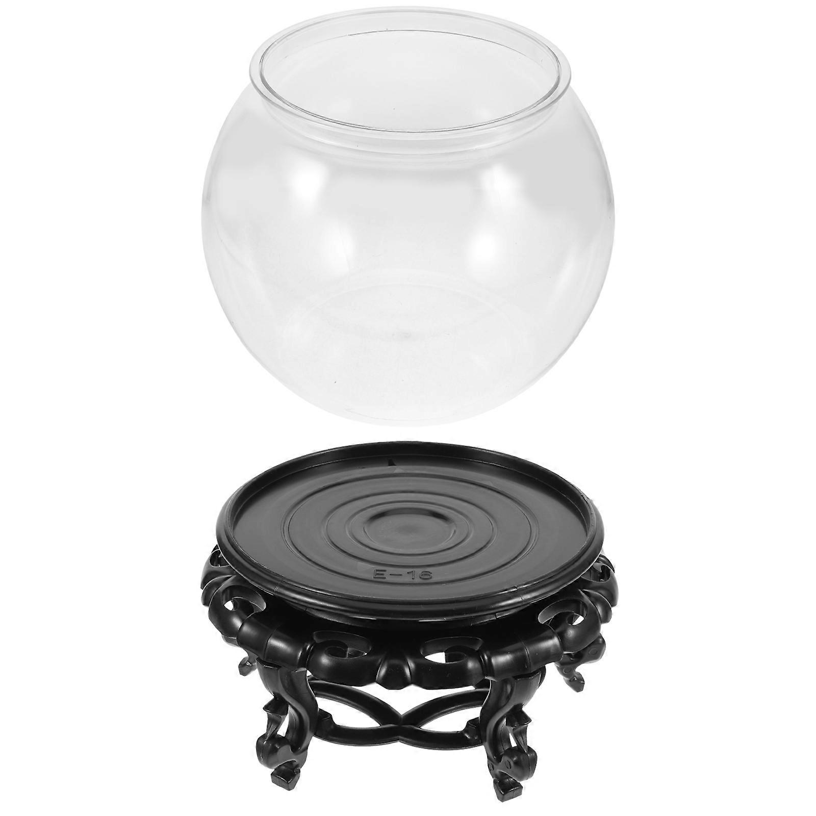 Wear Resistant Practical Plastic Fish Tank for Desktop Use in Shops and Malls 1Set