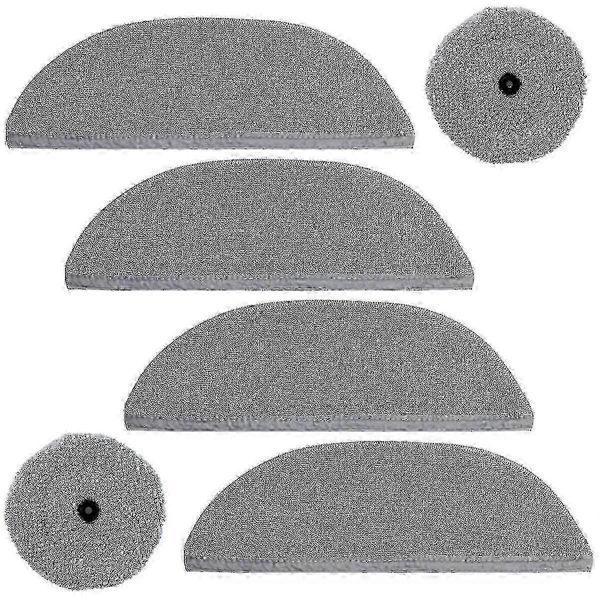 Reusable Microfiber Mop Pads for Roborock S8 MaxV Ultra - Compatible Replacement Refill Pack B7Edition 0724