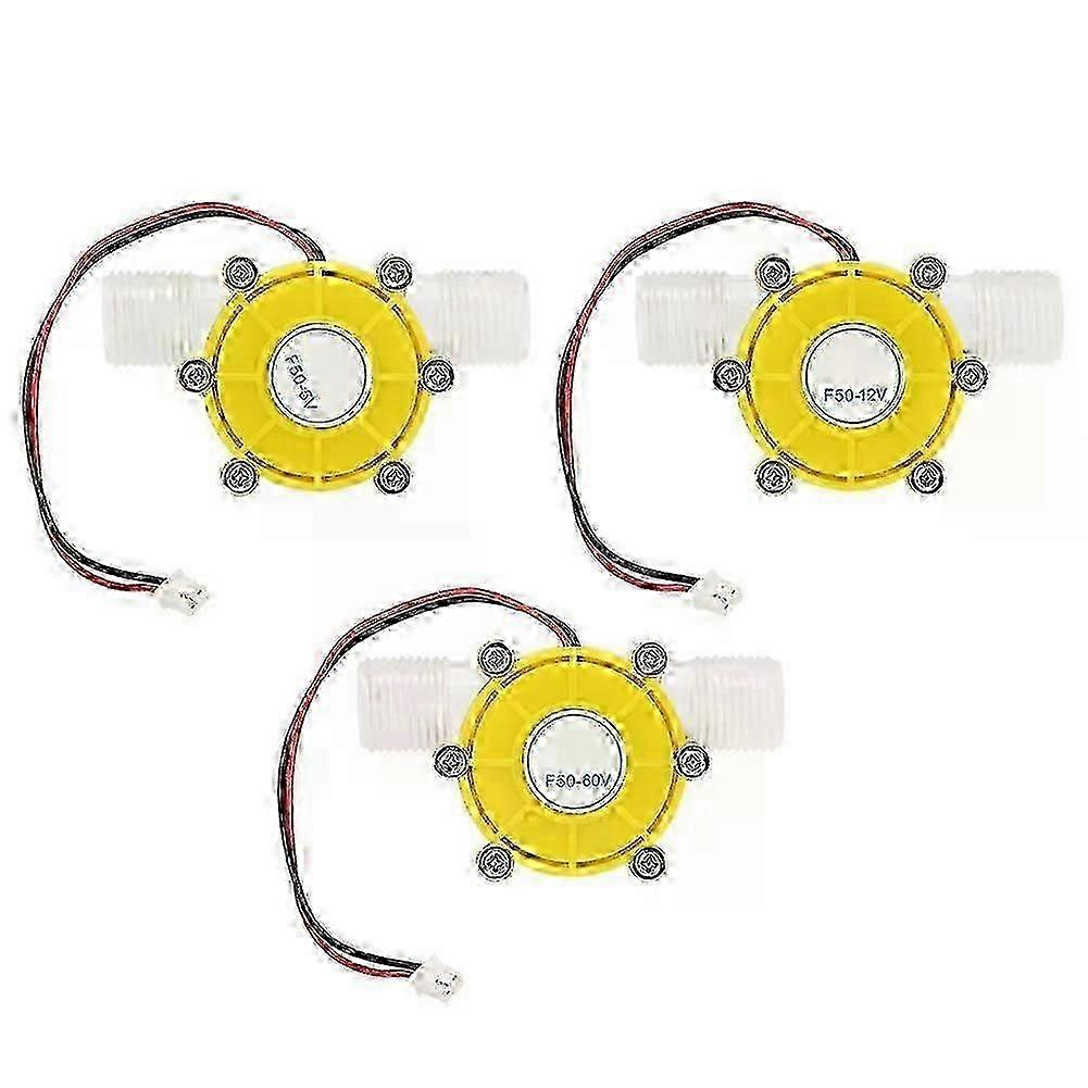 F50 Micro hydro DC Water Flow Pump Turbine Hydroelectric Power Energy Generator Hydroelectric Generator Pump Turbine Generator m&y-Good Edition 0724