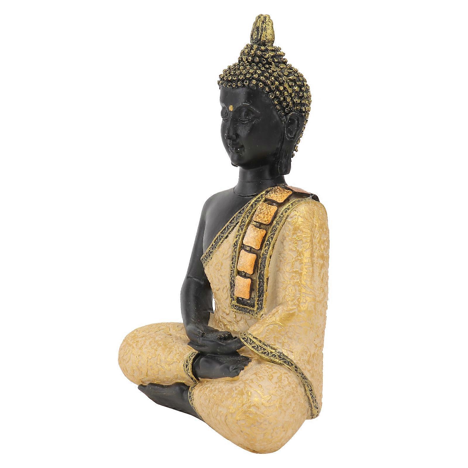 Buddha Statue for Home Decoration Multi Resin Crafts 7 inch