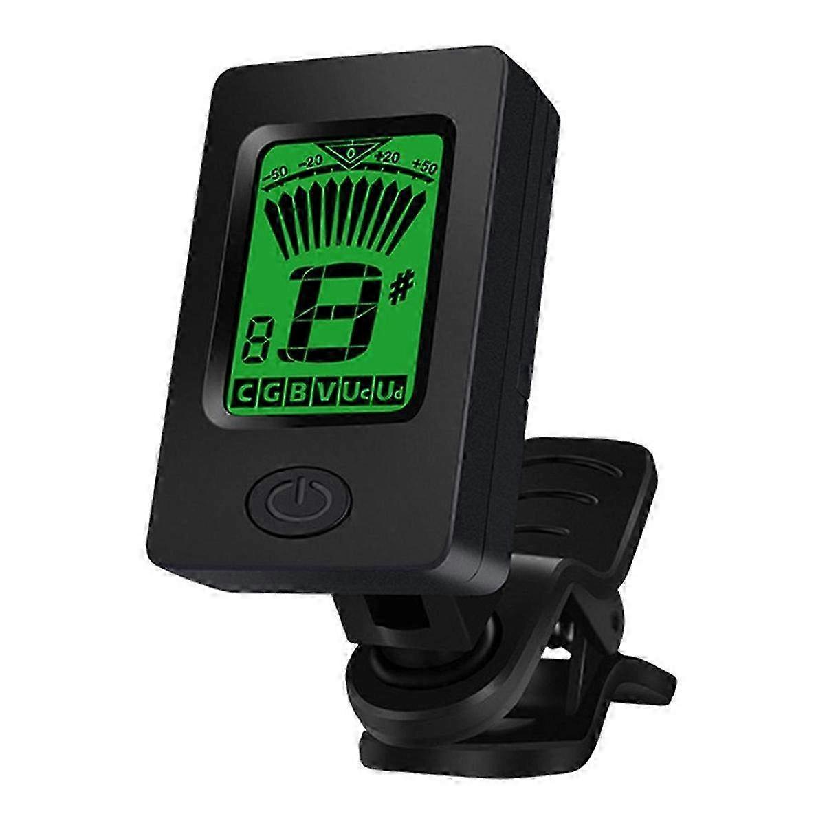 Rotatable Guitar Tuner with Charging Feature - Professional Musical Equipment for Accurate Tuning and Enhanced Performance