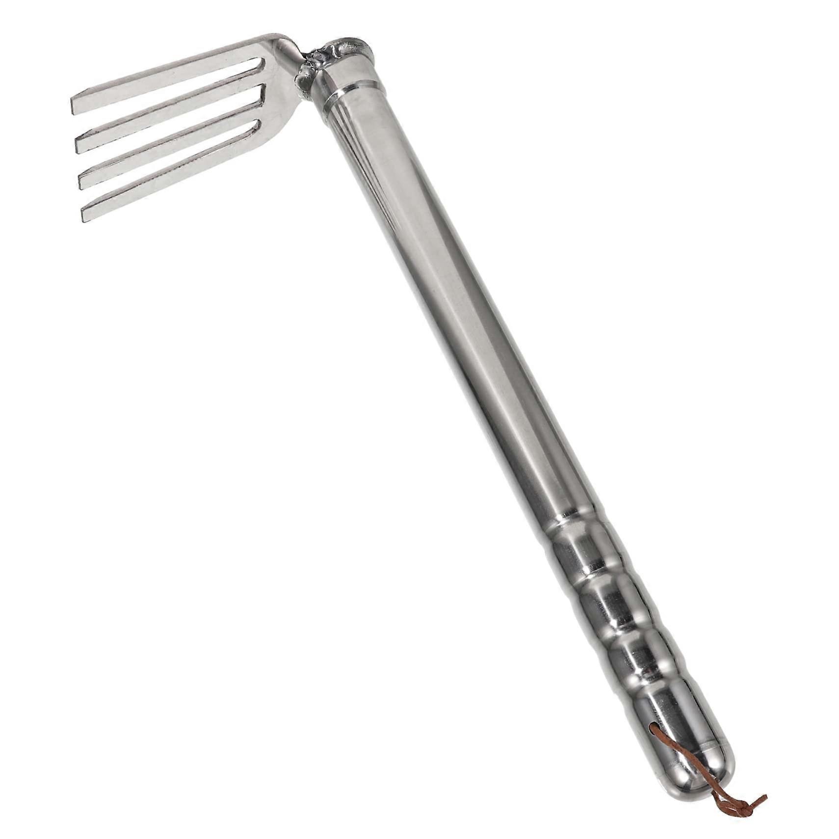 Multifunctional garden hoe, lightweight and durable tool for weeding, digging, and loosening soil, ideal for plant and vegetable care.