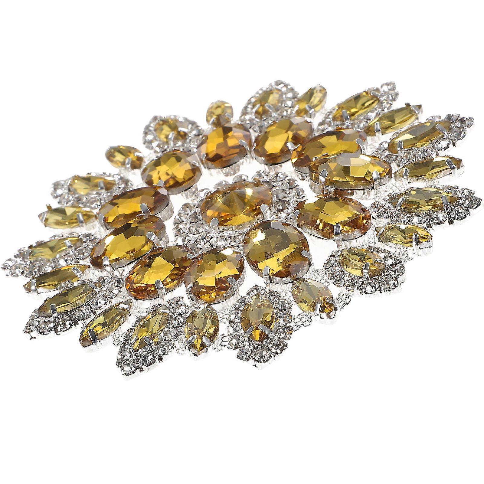 Creative Shape Rhinestone Patch For DIY Decoration Ideal For Fashion Projects 1Set