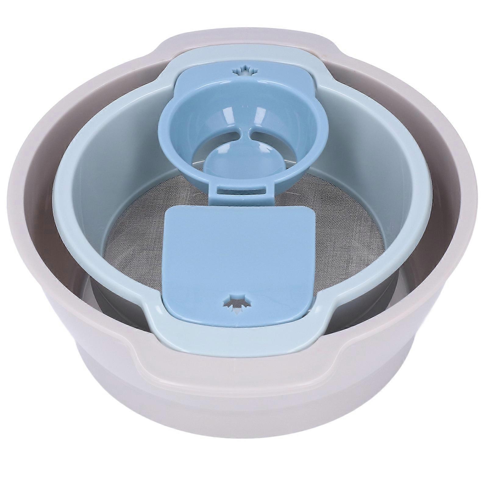 4Pcs Pollen Sieve Set Stackable Design Save Space Lightweight Trimming Tray with Mesh for Kitchen Baking