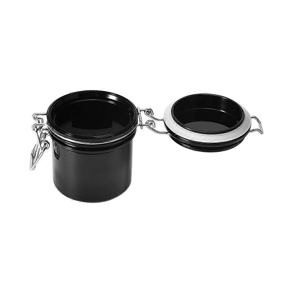 Glue Container Lash Extensions Eyelash Extension Tools For Home Use 10.6X8.4Cm Black Sealed Storage 1Pack