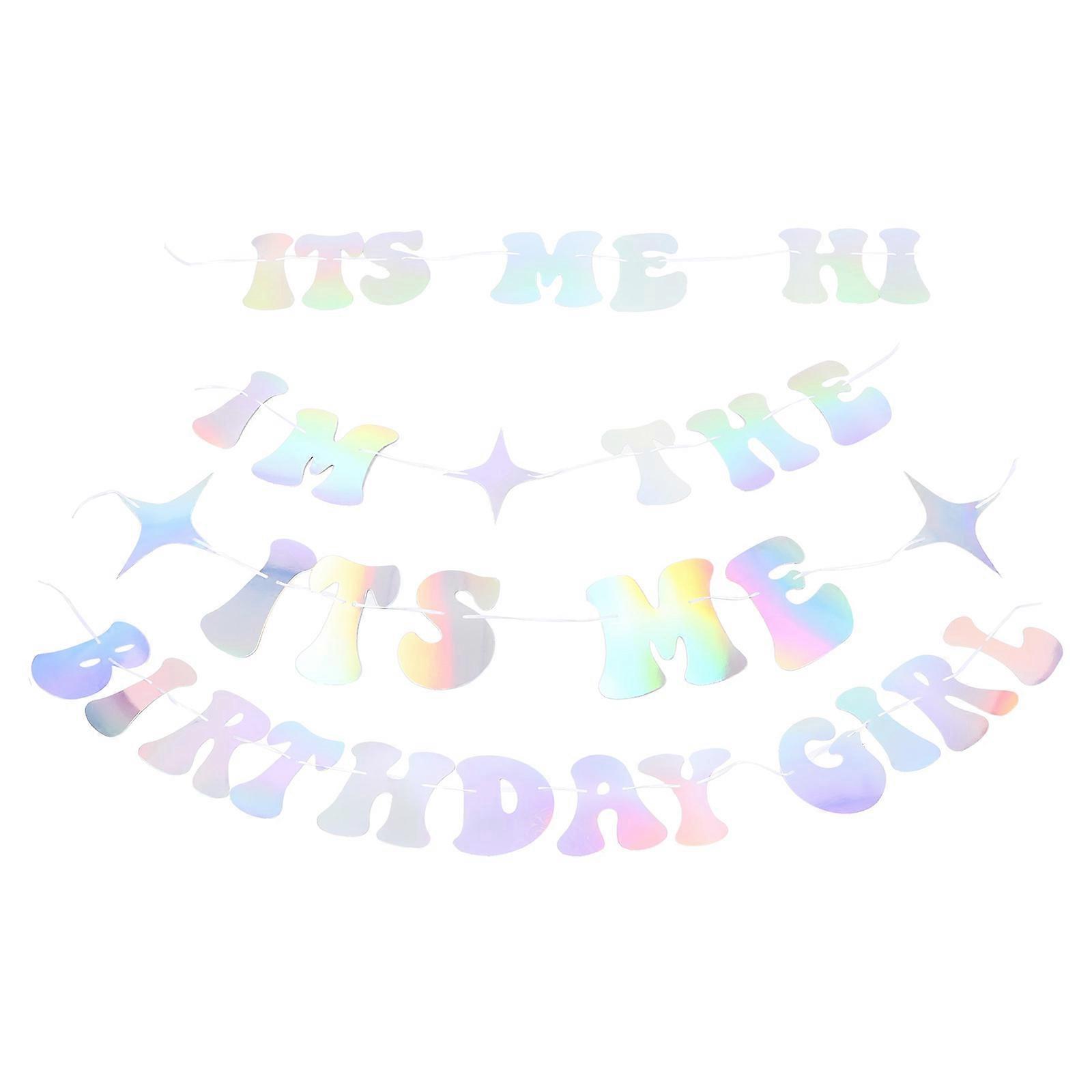 Assorted Color Paper Banner for Birthday Party Decoration with Festive Design and Durable Craftsmanship 1 set