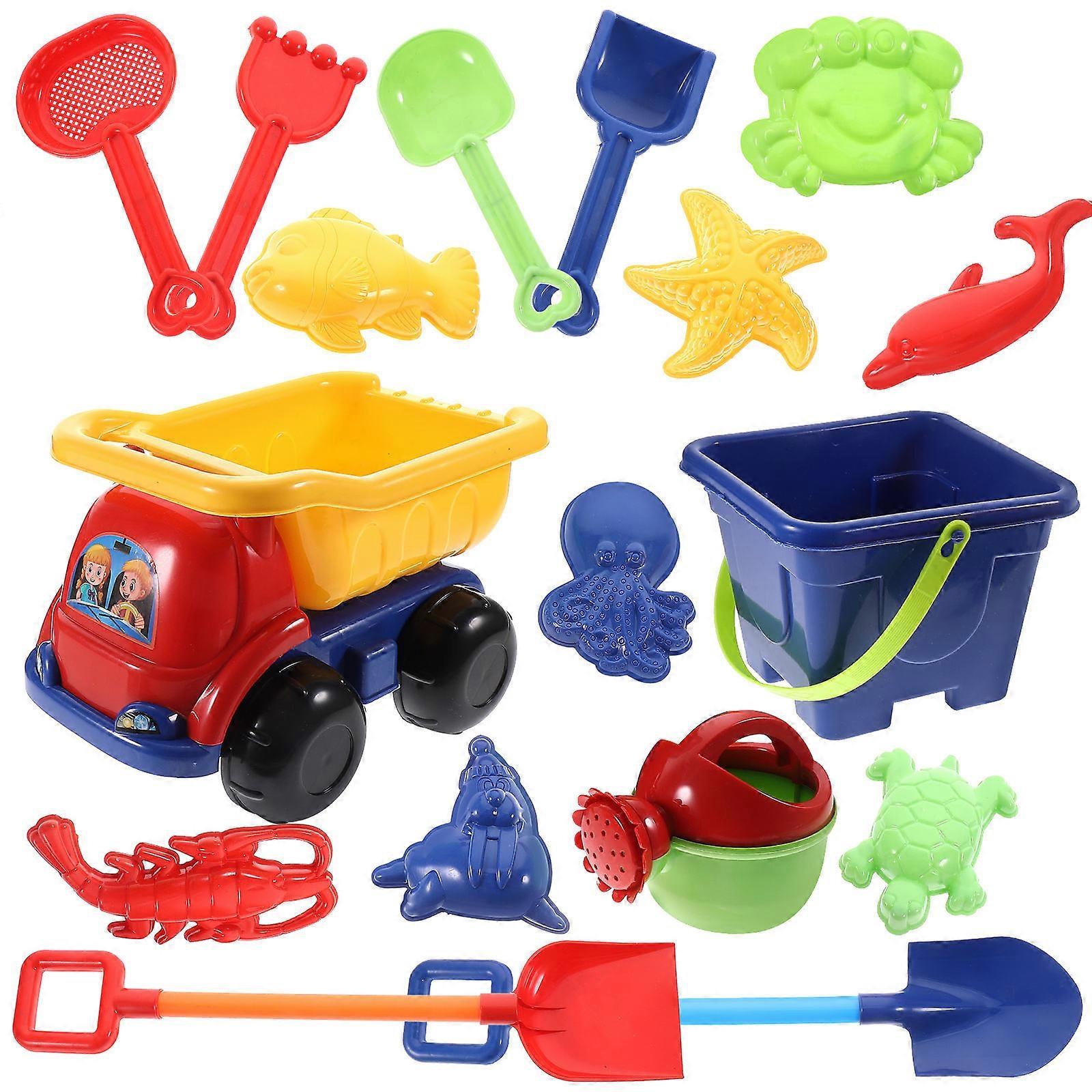 Beach Digging Play Set for Toddlers Sport and Outdoor Toys Assorted Color 10.2×6.3×4.7in Imagination Development 1Set