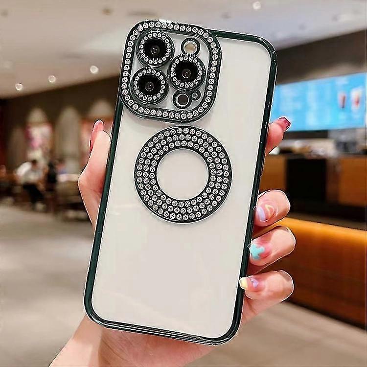 For iPhone 11 Electroplated Diamond TPU Phone Case