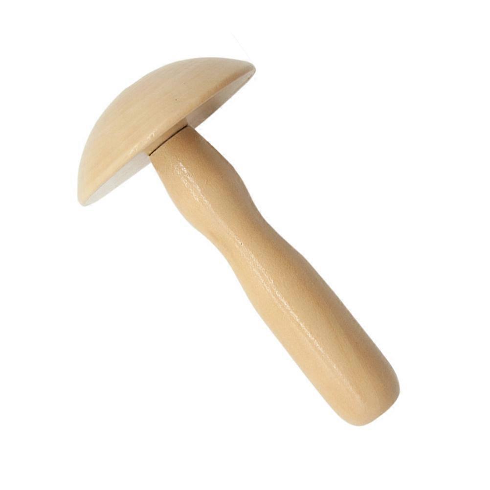 DIY Knitting Mushroom Darning Tool Wooden For Clothes Repair 5.5X5.5X10CM 1Pack