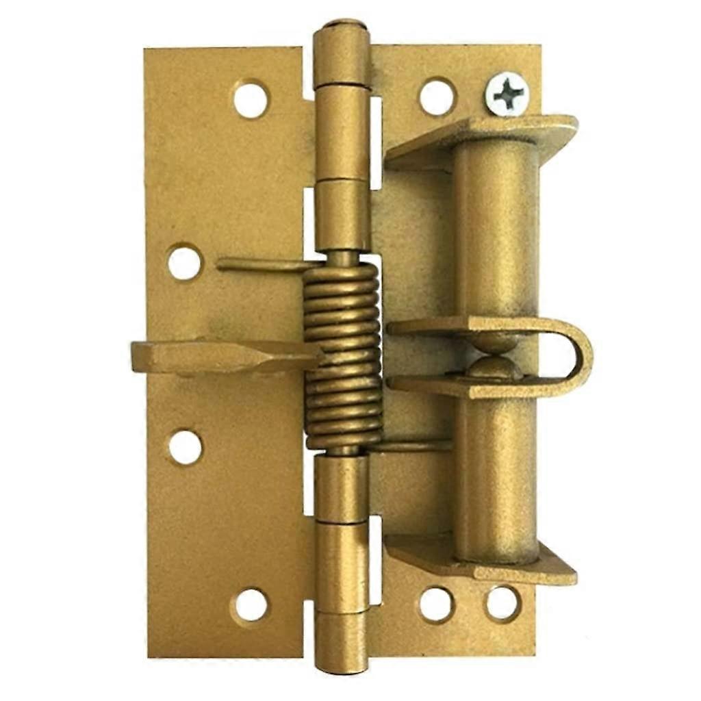 2Pcs/Set Positioning Hinge Spring Auto Close Concealed Door Hinge for Cabinet Furniture Connectors