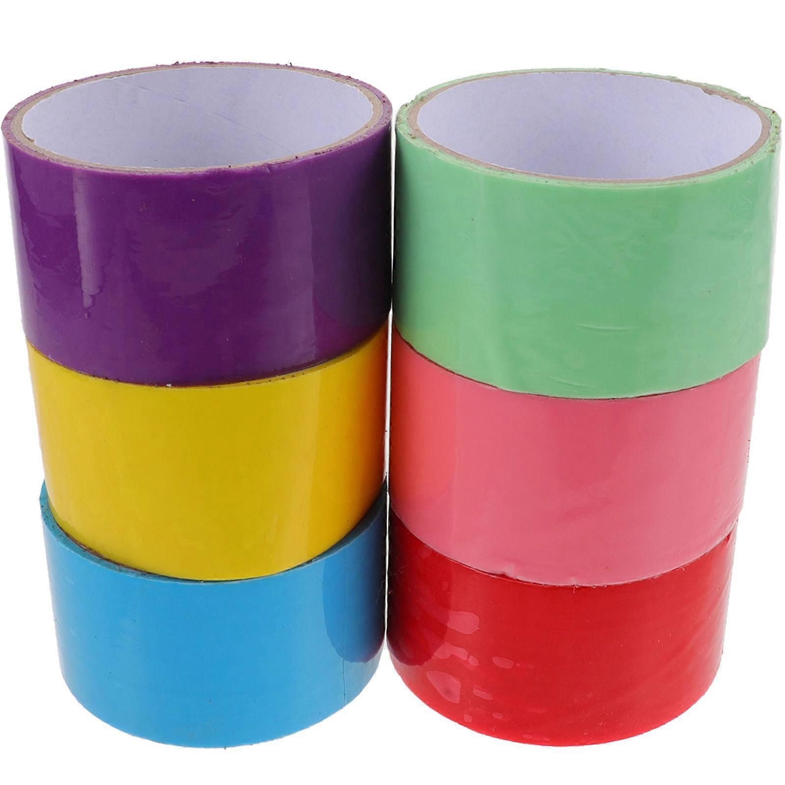 6 Rolls Sticky Ball Tape DIY Decorative Adhesive for Crafting, Wide Premium Quality