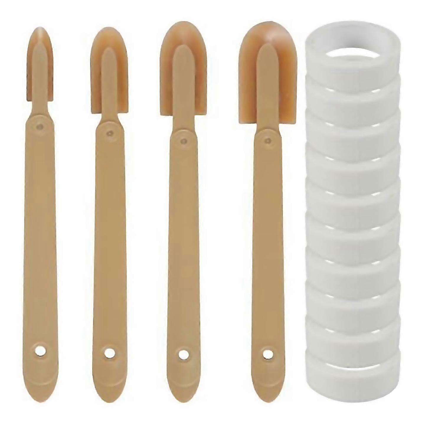 4pcs Rubber Caulking Toolcaulking Spatulas Caulk Finishing Toola