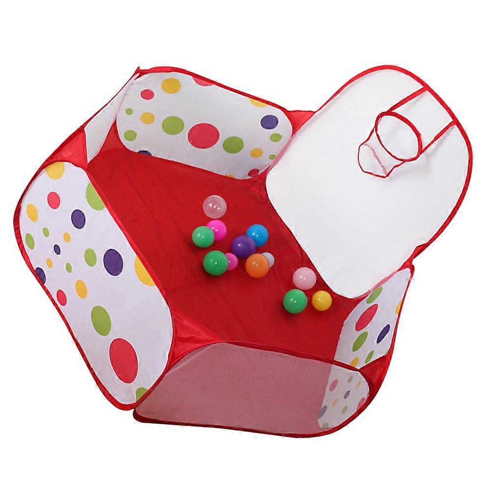 Folding Ball Pit with Basketball Hoop   Ocean Ball Pool Tent for Indoor & Outdoor Play   Promotes Coordination & Motor Skills Development