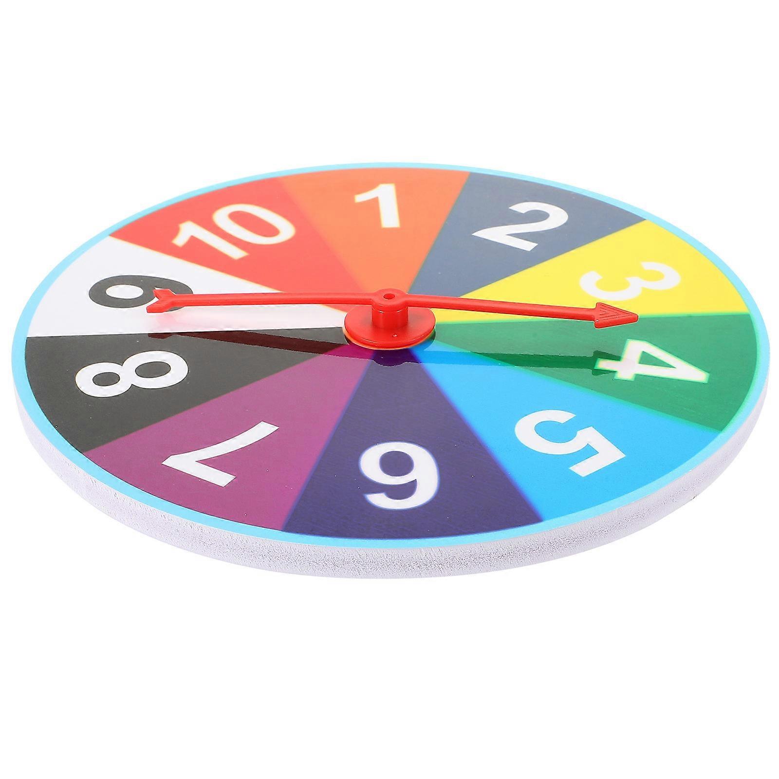 Reusable Game Wheel Round DIY Prize Wheel For Annual Meetings Holiday Activities 1Pack