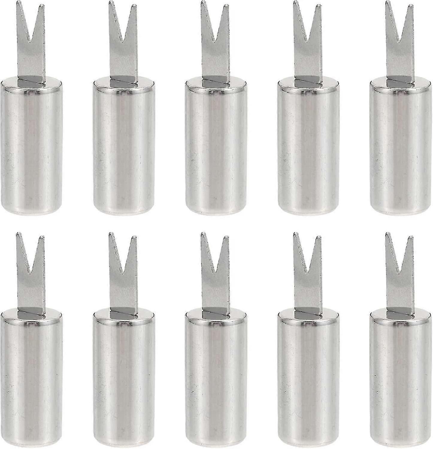 Corn Cob Holders, Stainless Steel Skewers, 10pcs