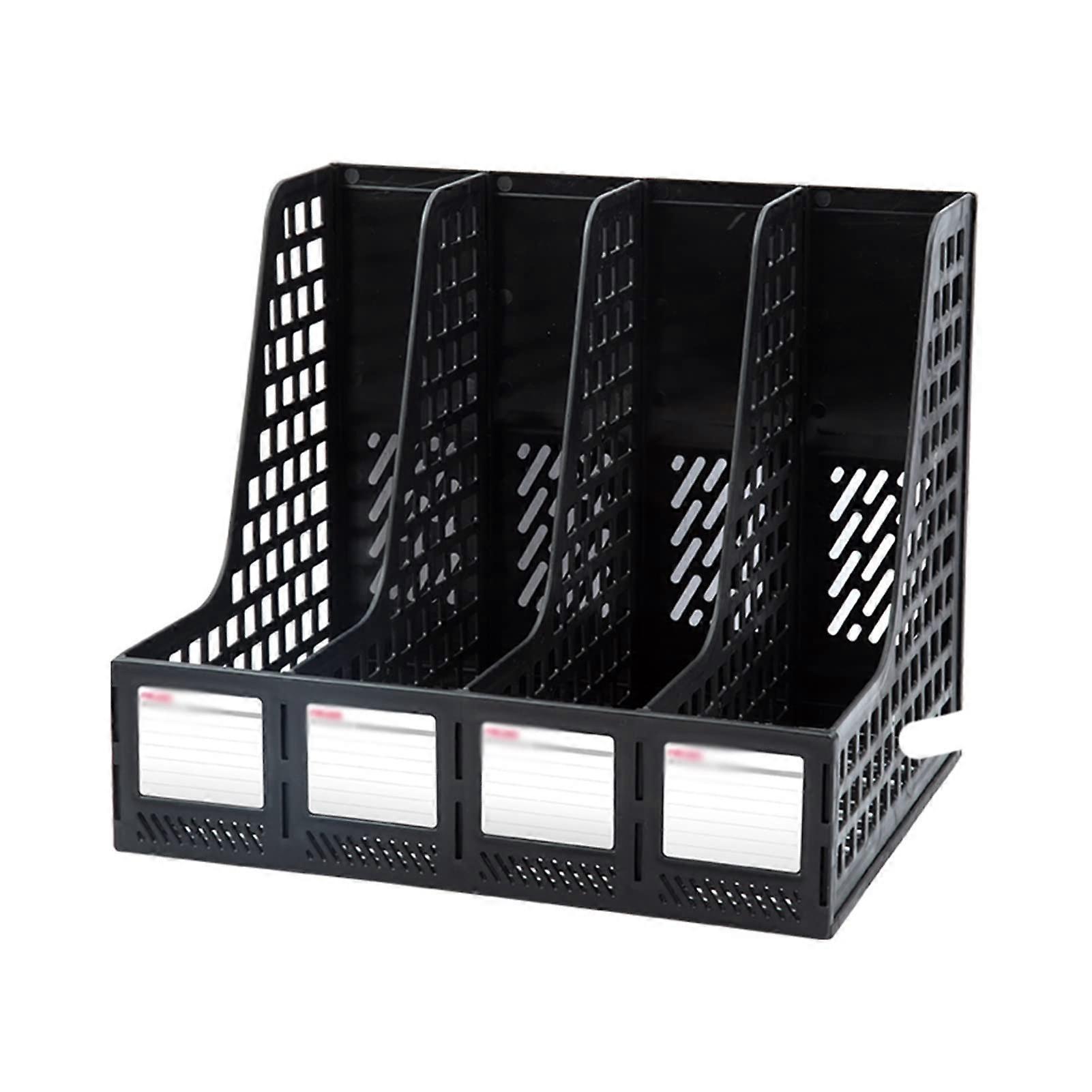 File shelf, thickened file box, file storage box, file shelves, bookshelf, desk, office file box (B2).
