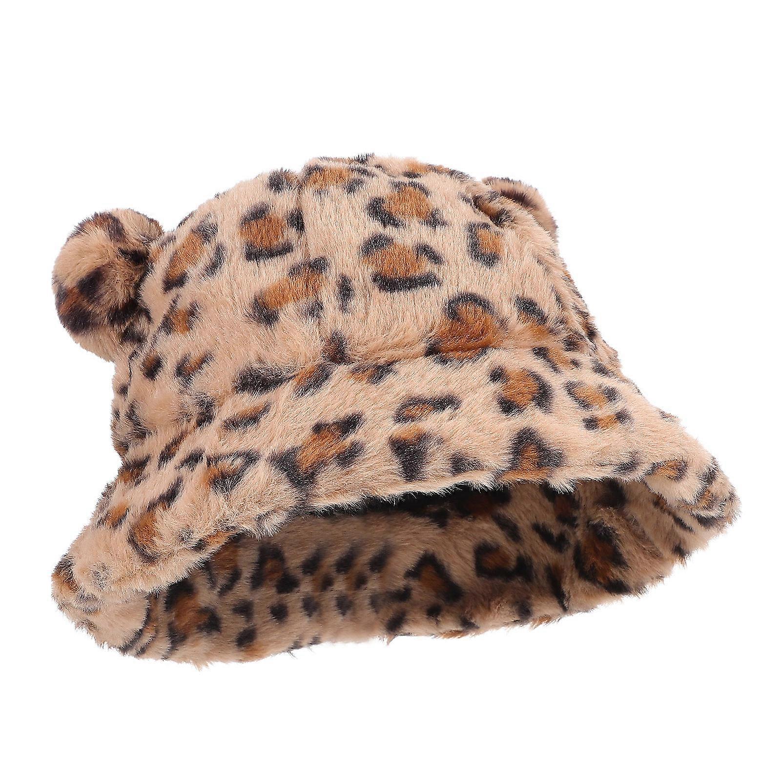 Here's a refined and engaging product description based on your input:
**Winter Warm Plush Bucket Hat with Cute Little Bear Ears – Stylish & Cozy