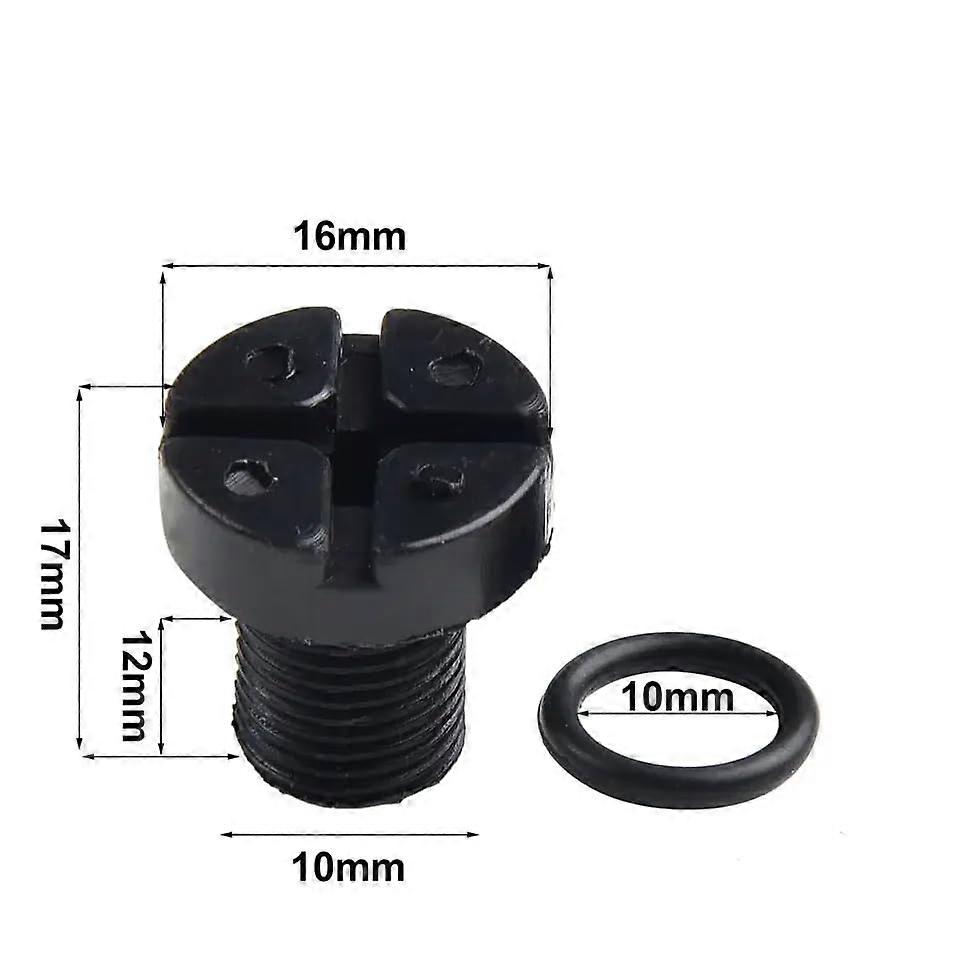 Coolant Expansion Tank 17111712788 Compatible with BMW E34 E39 E60 E38 E31 Models with Bleed Vent and Silencer Screw