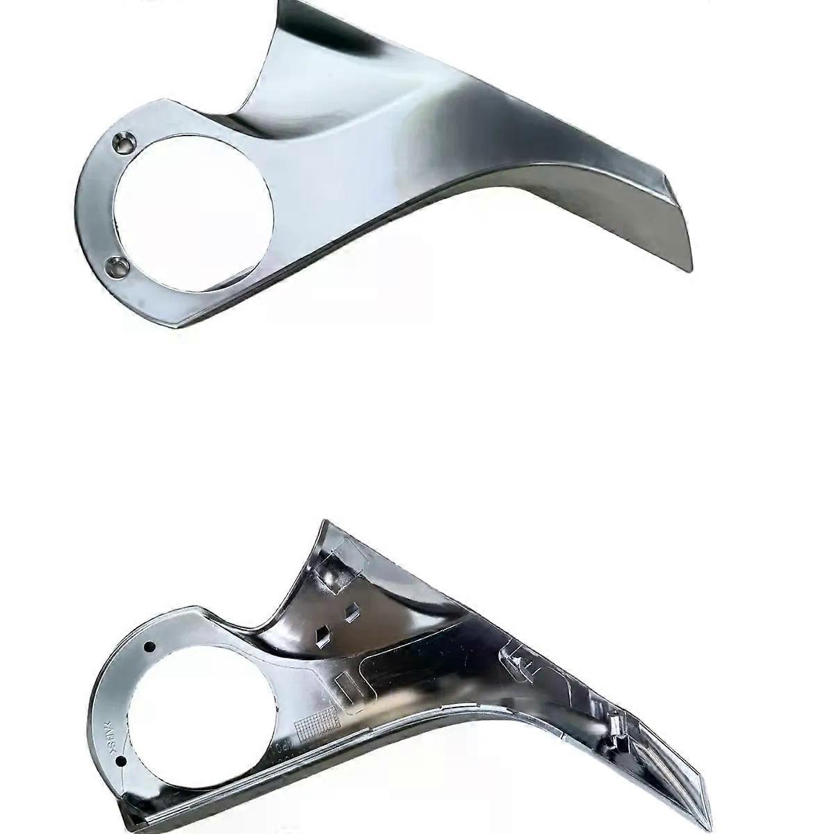 Car Rearview Mirror Inner Shell Chrome Trim Cover Parts For Tesla Model 3 2015- Mirror Holder Upper Cover Support