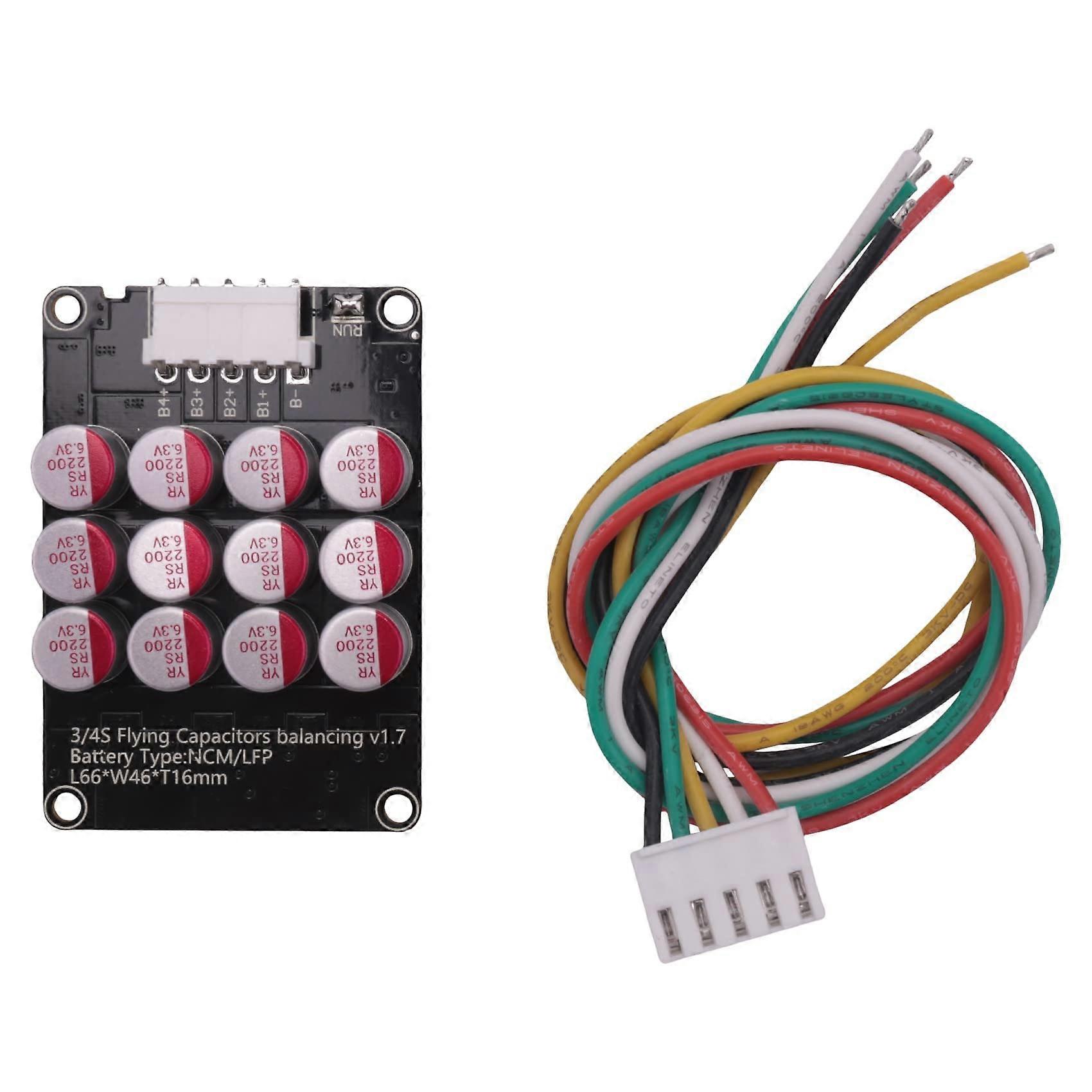 4S 5A Group Balancer Active Board For LiPo LiFePO4 Battery Packs Equalizer Transmission Capacitor