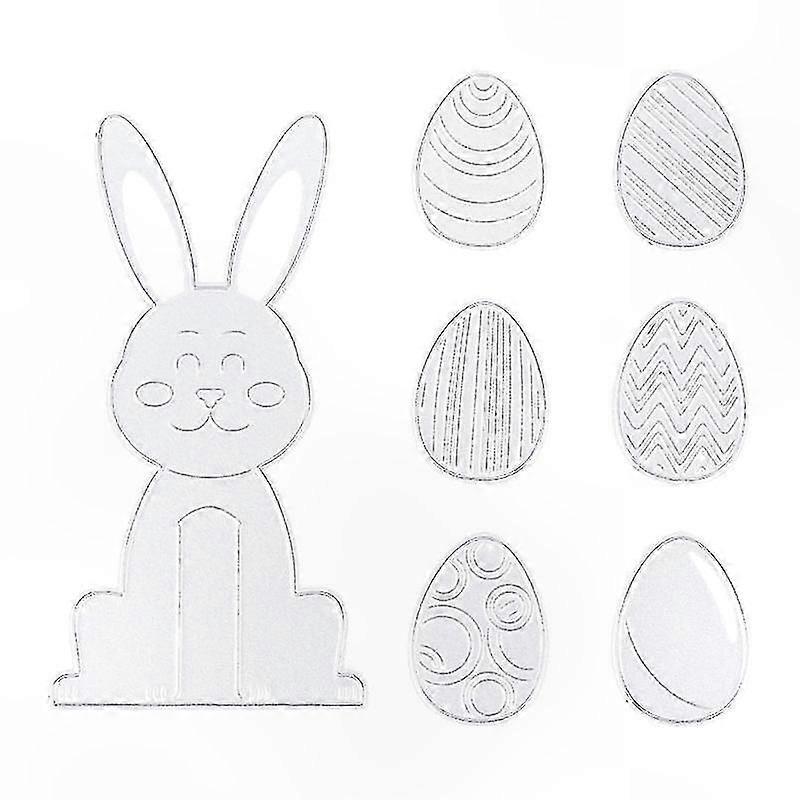 7-Piece Easter Shape Cutting Die Set