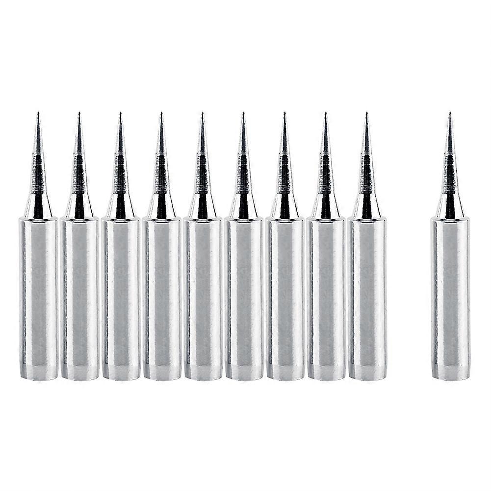 10Pcs Sharp Soldering Replacement Soldering Iron Tips Station Tool 900M-TI