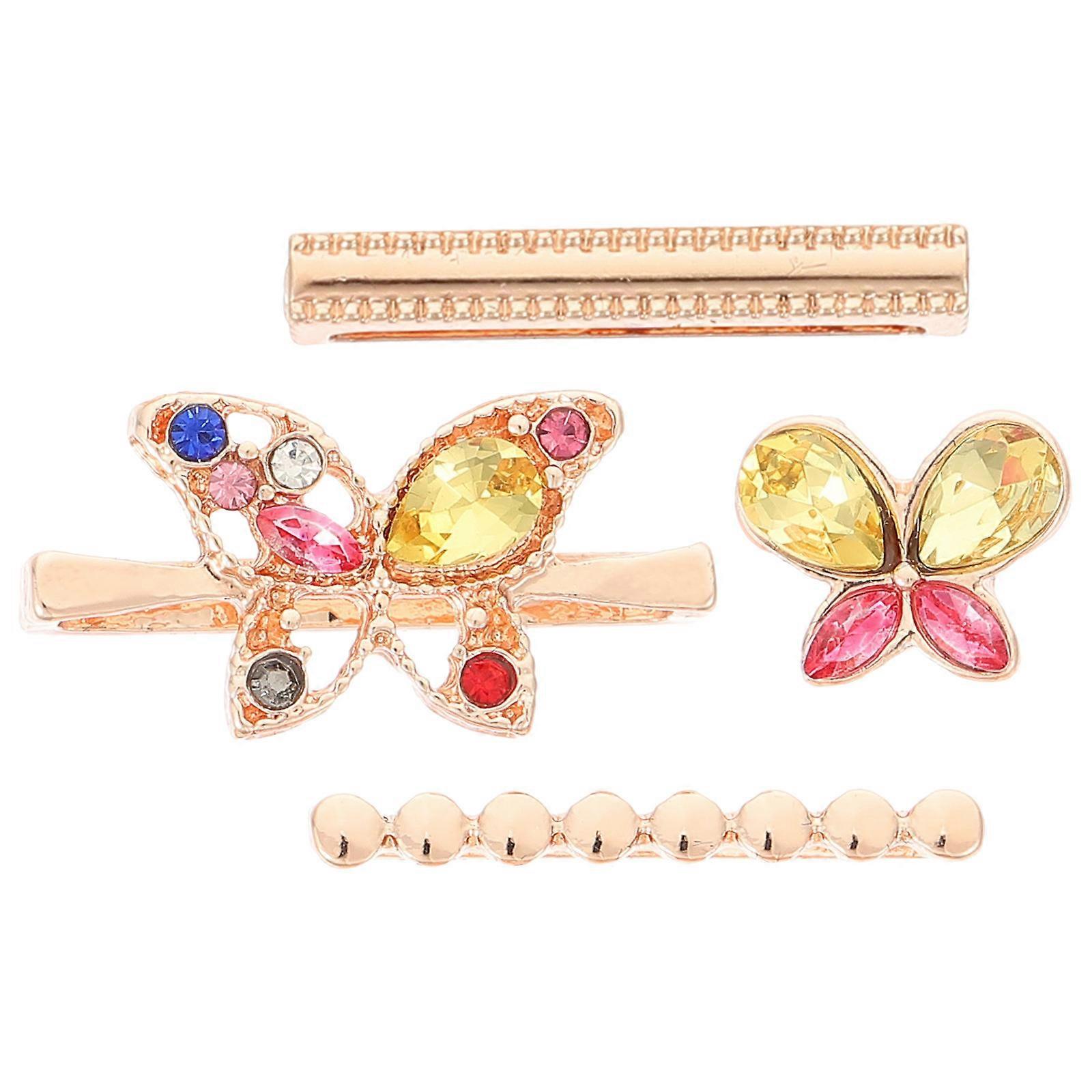 Watchband Charms 1Set Multi Alloy Smartwatch Band Decoration for Stylish Touch Decor