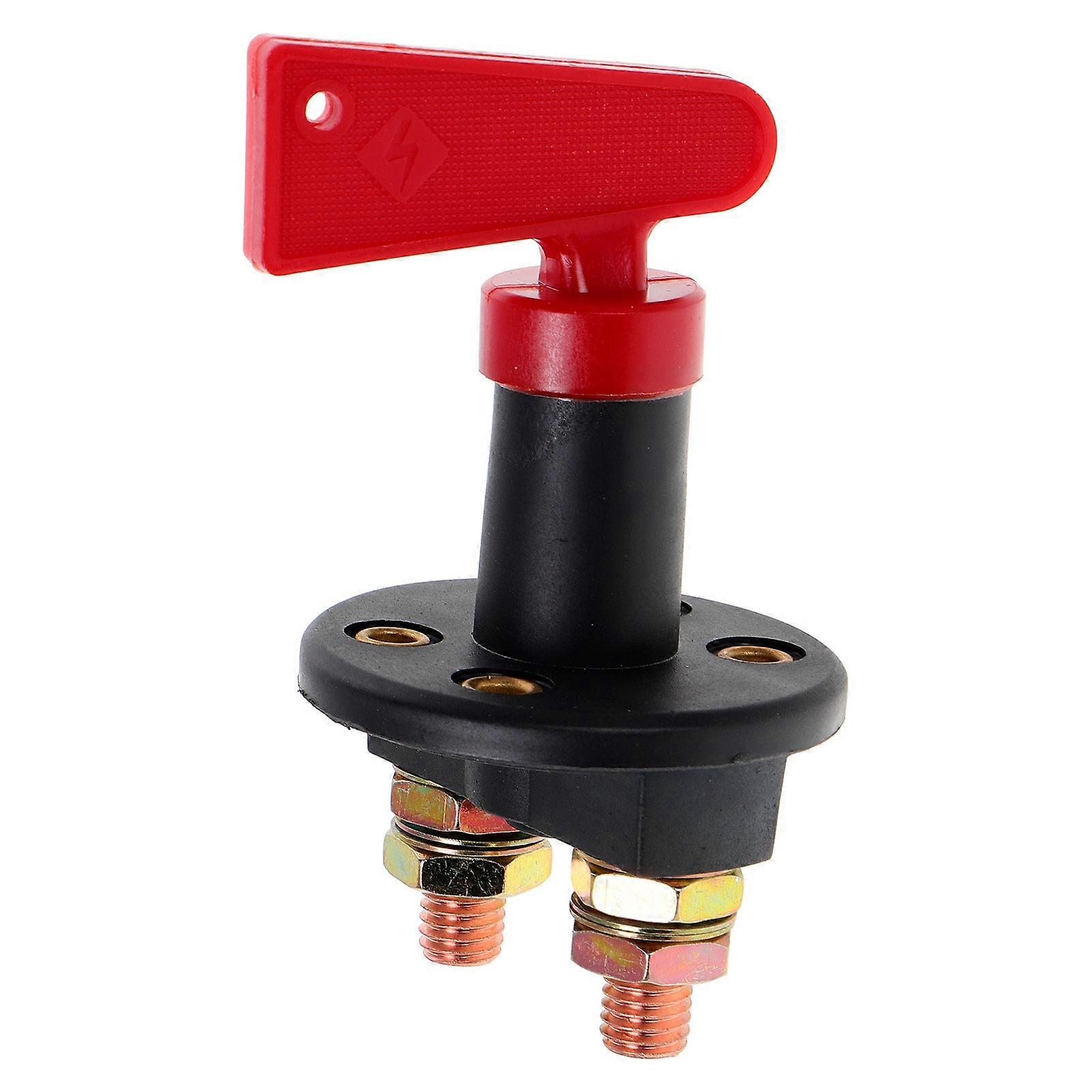 Battery Disconnect Switch Knob Design for Atv Automotive and Marine Applications Plastic Metal Power Disconnection 1 Set