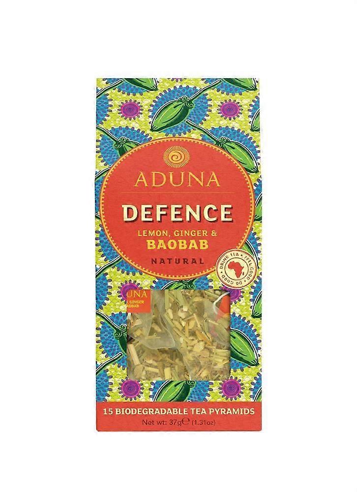 Aduna Defence Super-Tea Lemon Ginger & Baobab (15 Pyramids) - 2 Pack