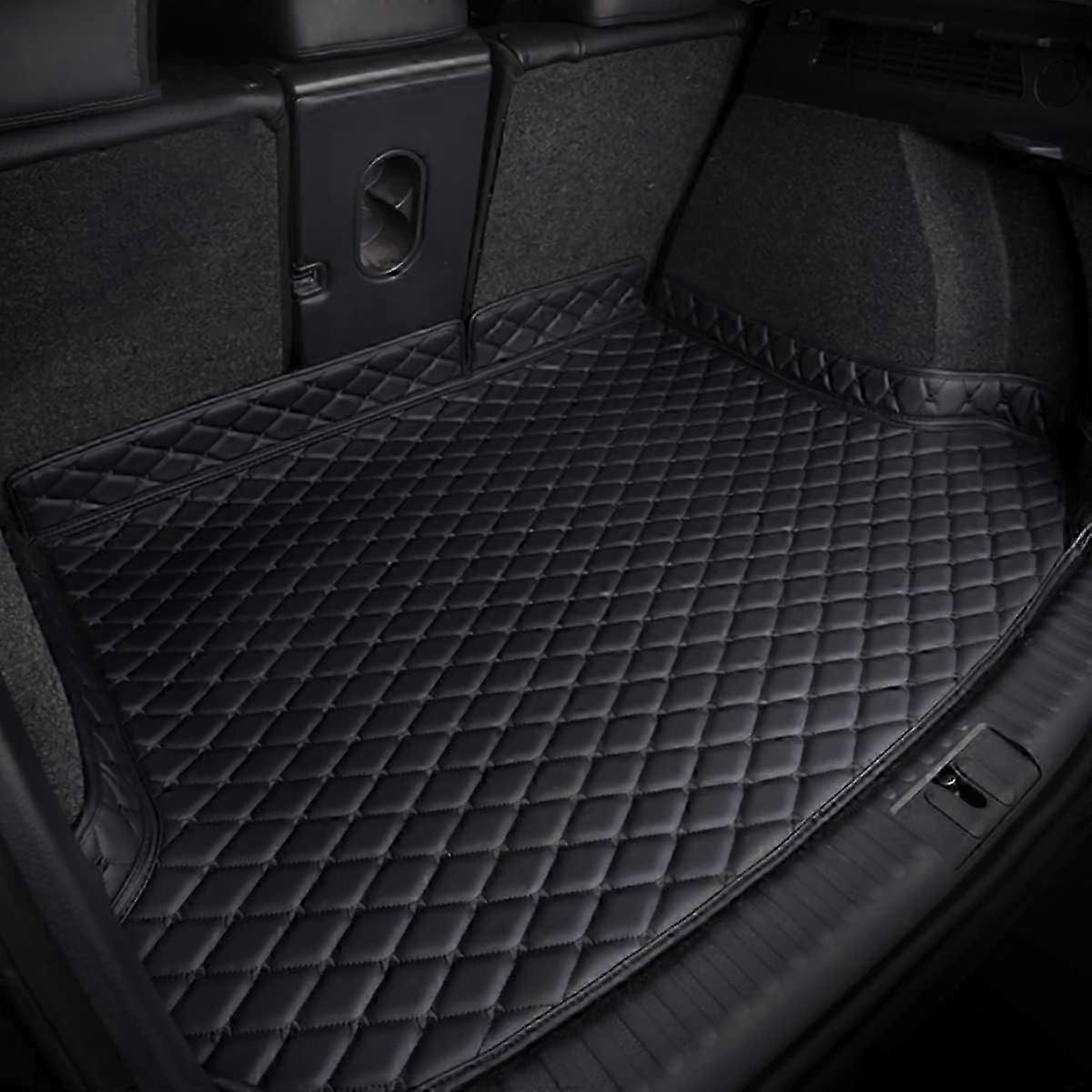 Waterproof Trunk Mat with Raised Edges for SUV 2015-2023, Anti-Scratch Protection Cargo Liner