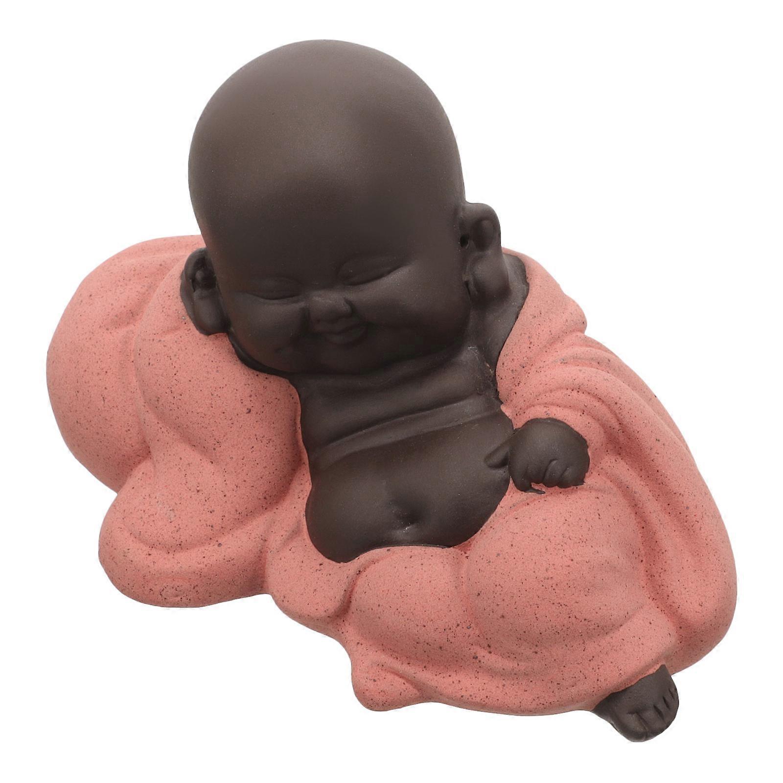 Purple Sands Buddha Statue for Decor Assorted Color Tiny Figurine Craft