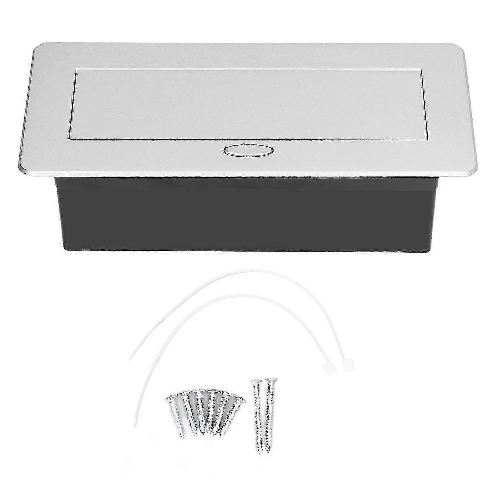 Pop Up Floor Power Outlet Box EU Standard 16A 250V Embedded Desktop Socket Kit Edition 0905