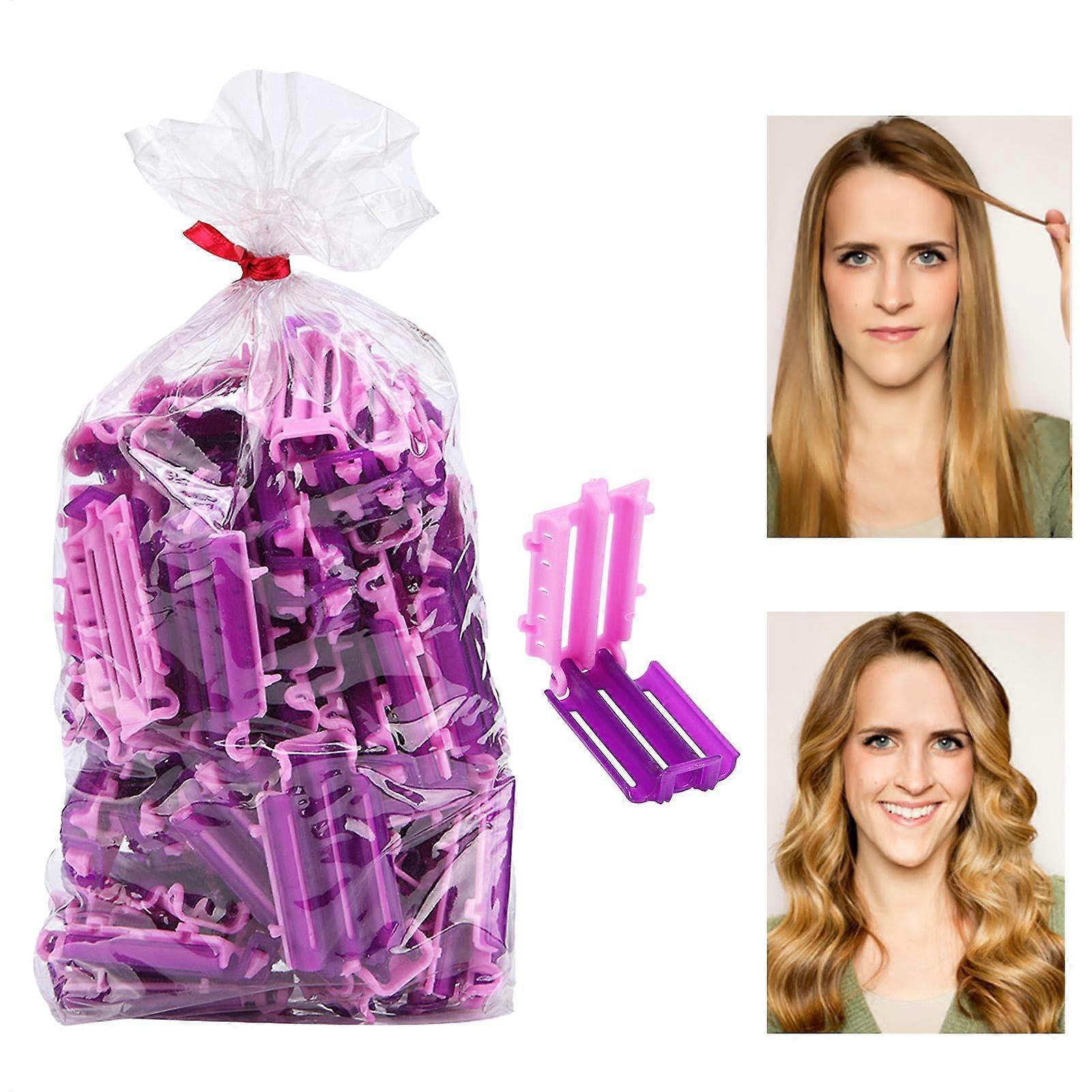 Tiges de curling pour les cheveux 2,24 x 1,18 pouces Kit de permanente pour les cheveux Ensemble de tiges de permanente professionnelles pour les salons et la maison