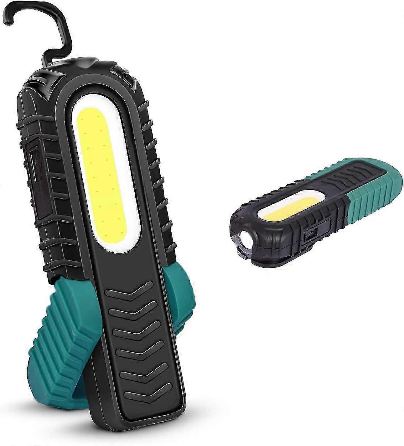 Rechargeable LED Work Light 5W COB Front Inspection with Hook and Magnetic Base for Car
