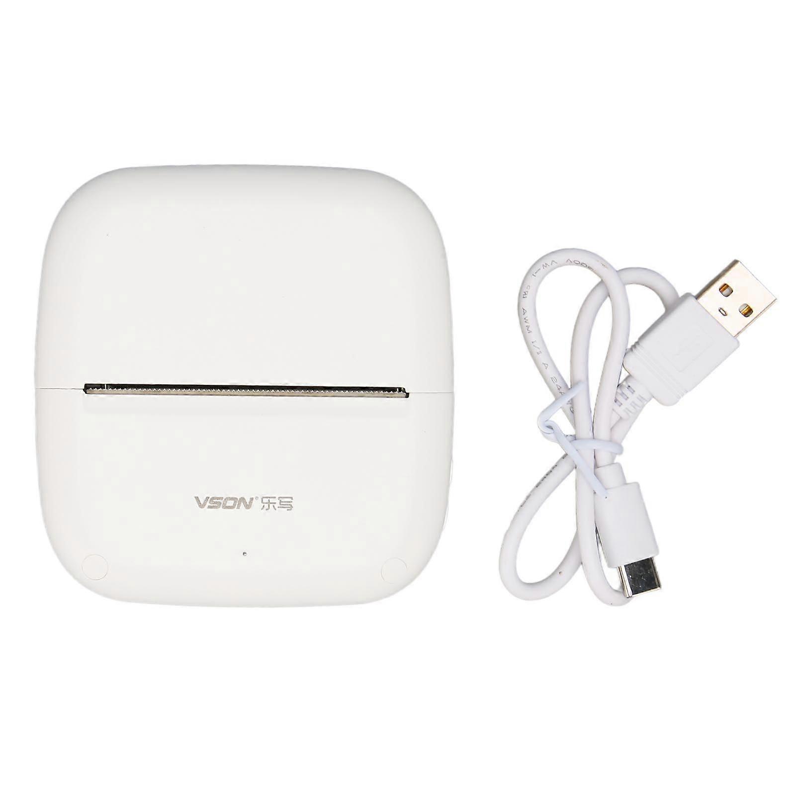 Mini Printer Portable Bluetooth Ink Free Thermal Smart Sticker Label Receipt Printer for IOS for Android