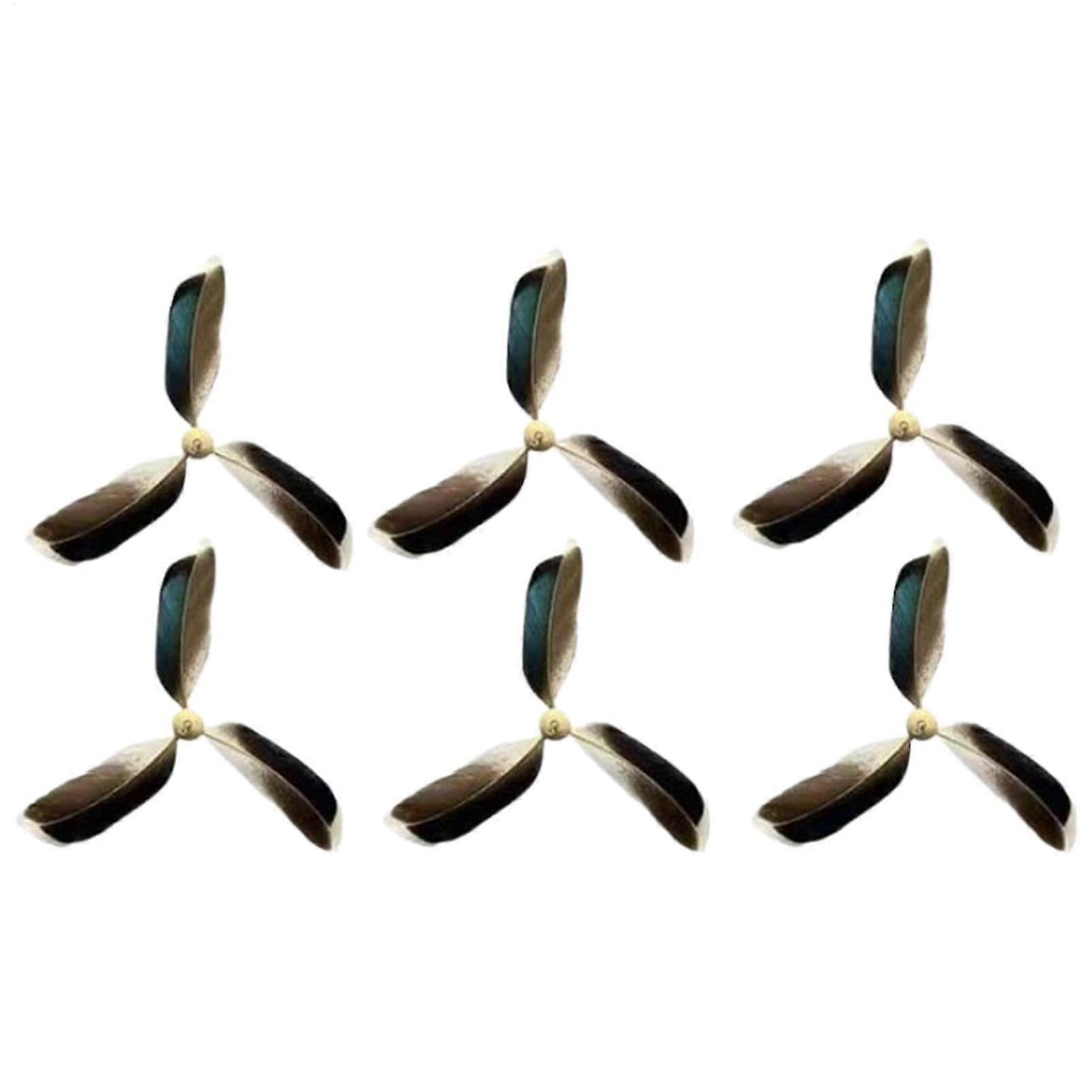 Interactive Cat Feather Wand Refill, 6-Pack Feather Toy for Cats