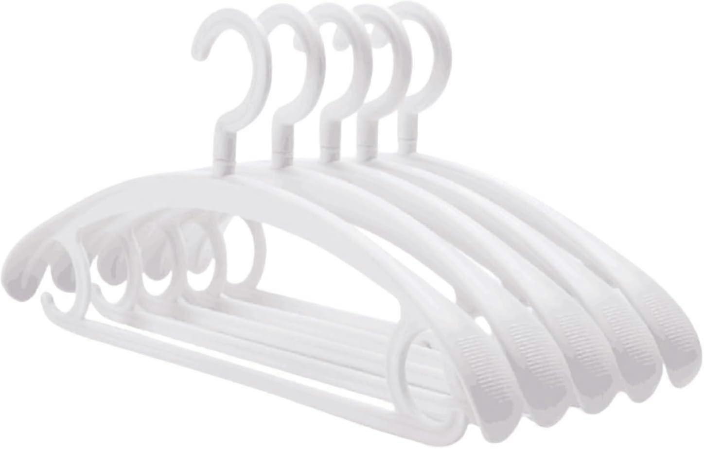 Plastic Hangers, 10 Pack Design, 25lb Capacity for Jackets 2025