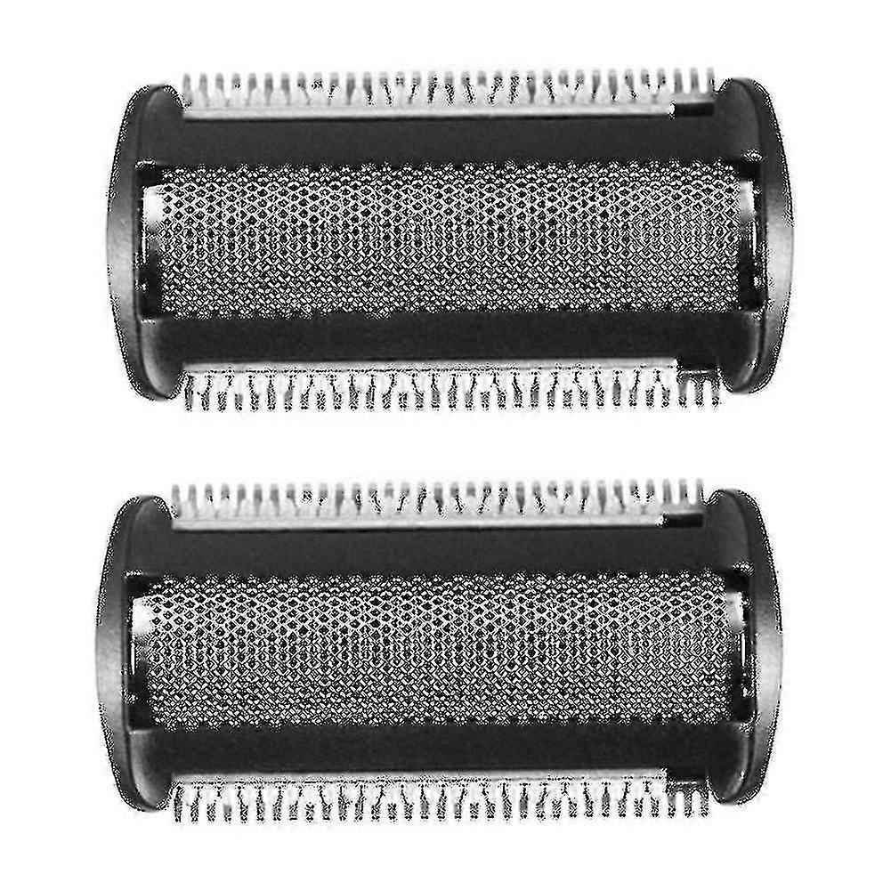 2PCS Shaver Heads Compatible with Philips Bodygroom BG2024 BG2040