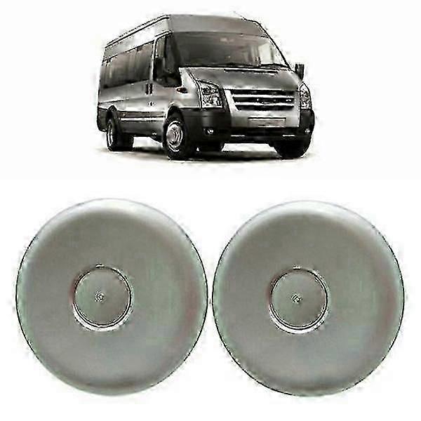 2 Pcs for Ford Transit Mk6 Mk7 Mk8 Front Wheel Centre Caps Trims Twin Rear Wheel YC151130DD YC15-1130-DD 1573029