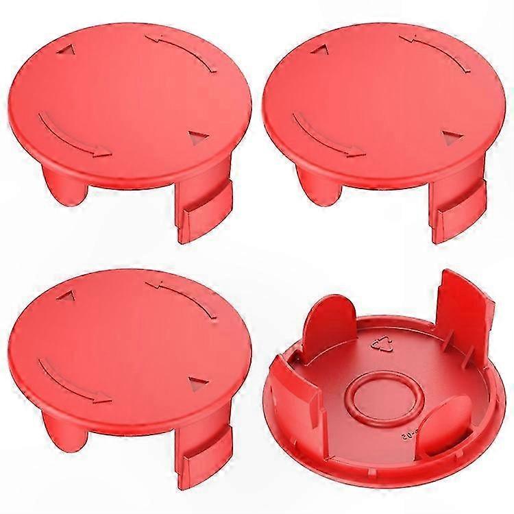 4-Pack Spool Cap Cover for Cordless Trimmers, Compatible with Multiple Models Including ART 30-36 LI
