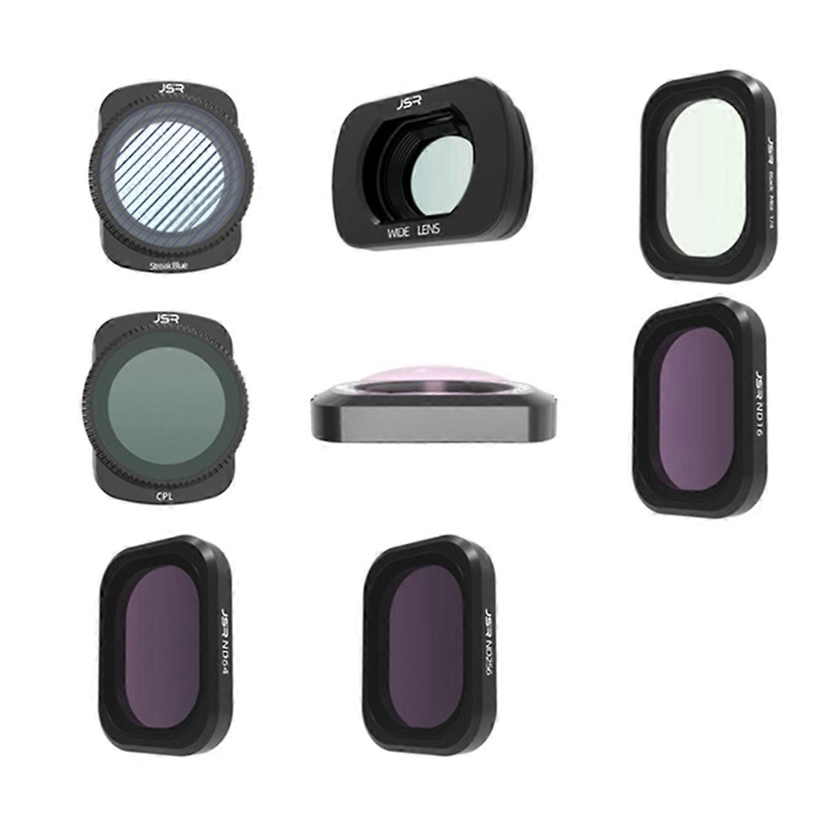  8Pack for 3 Wide Angle Macro Black