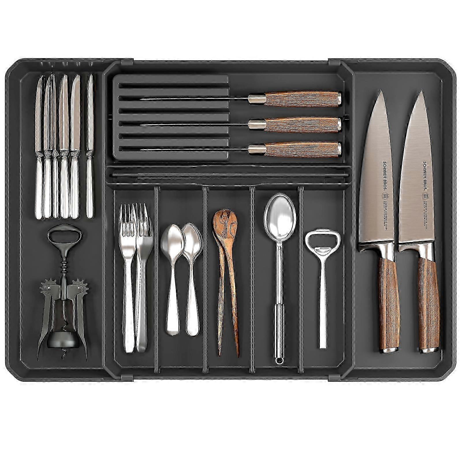 Expandable silverware drawer organizer 2025