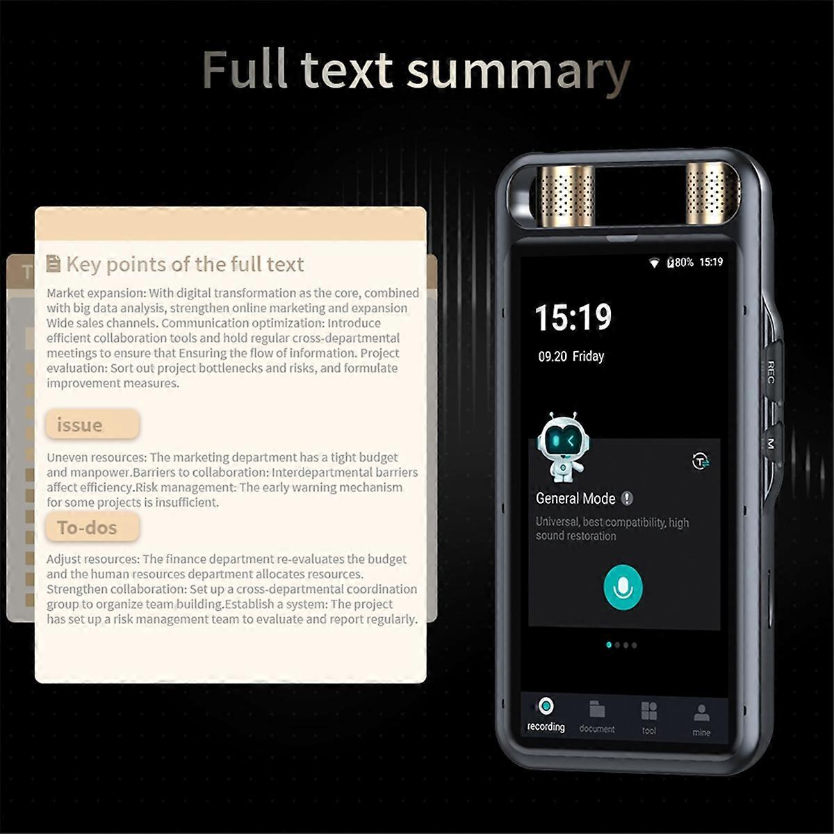 AI Transcription for Meetings and Interviews with 134 Languages Supported Clear Audio and User Frien