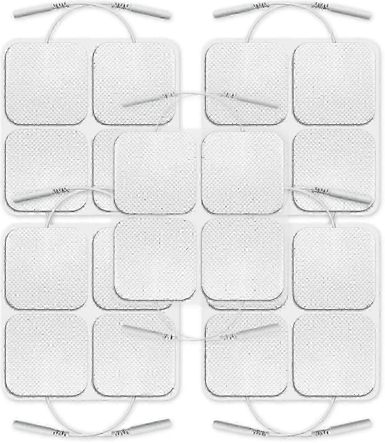 20 Axion Electrodes 5x5cm Wired Connection By 2mm Plug