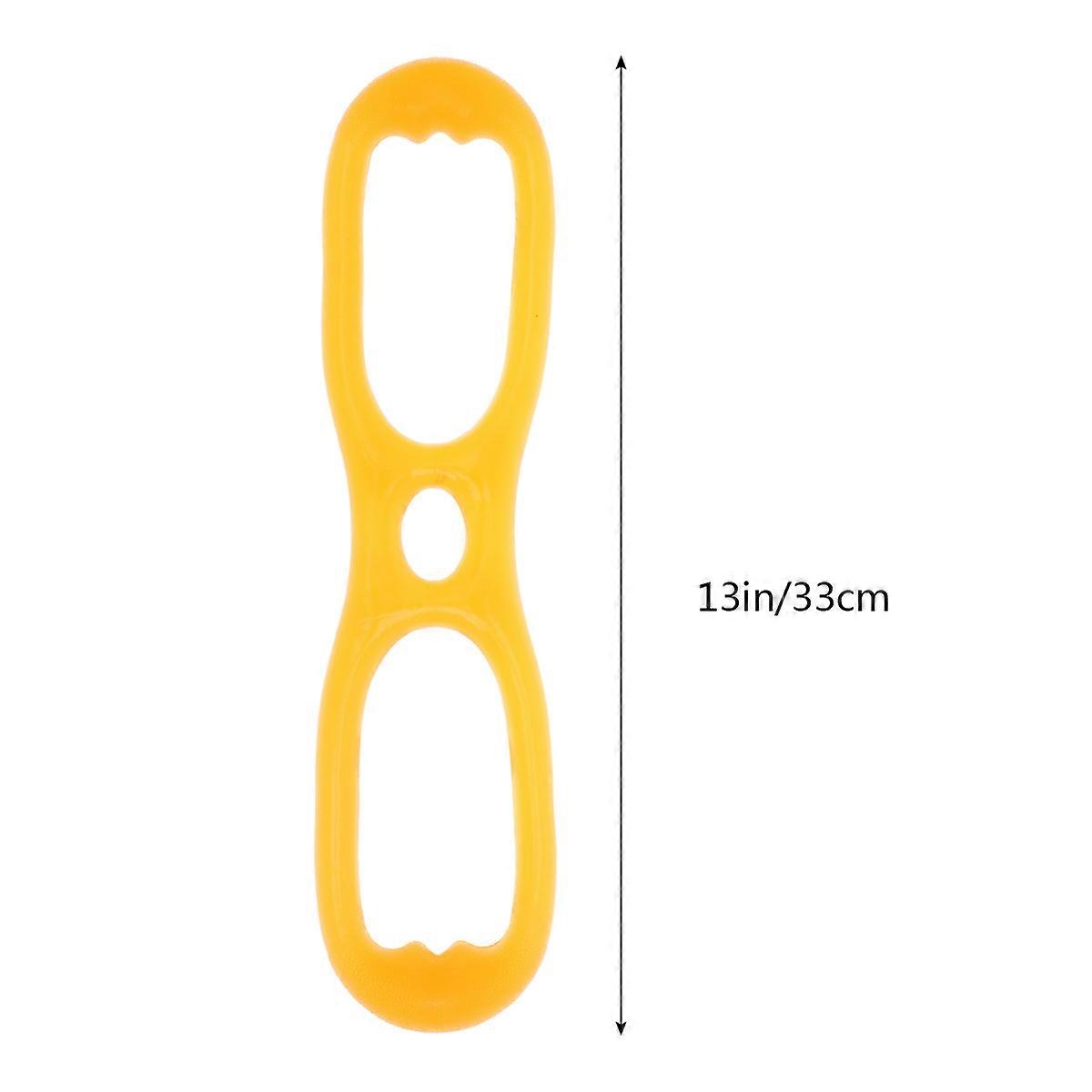 Muscle Resistance Bands 8 Word Chest Developer For Yoga And Pilates Training Yellow Pull Rope Tool 3Pcs Versatile Use