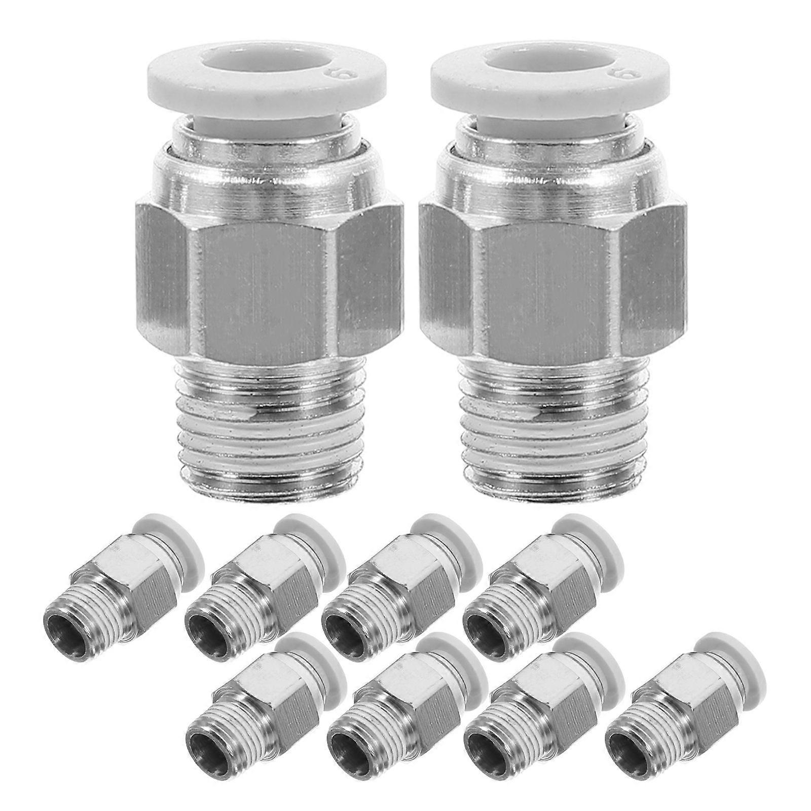 Quick Connect Fittings Air Hose for Printer 50Pcs Push in Connectors