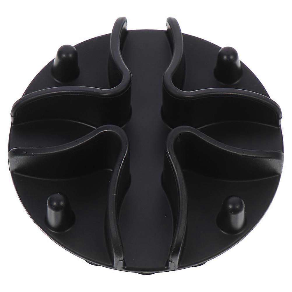 Slow Eating Dog Bowl Insert Silicone Nonslip Prolong Feeding Time Circular Plug- 1Pack