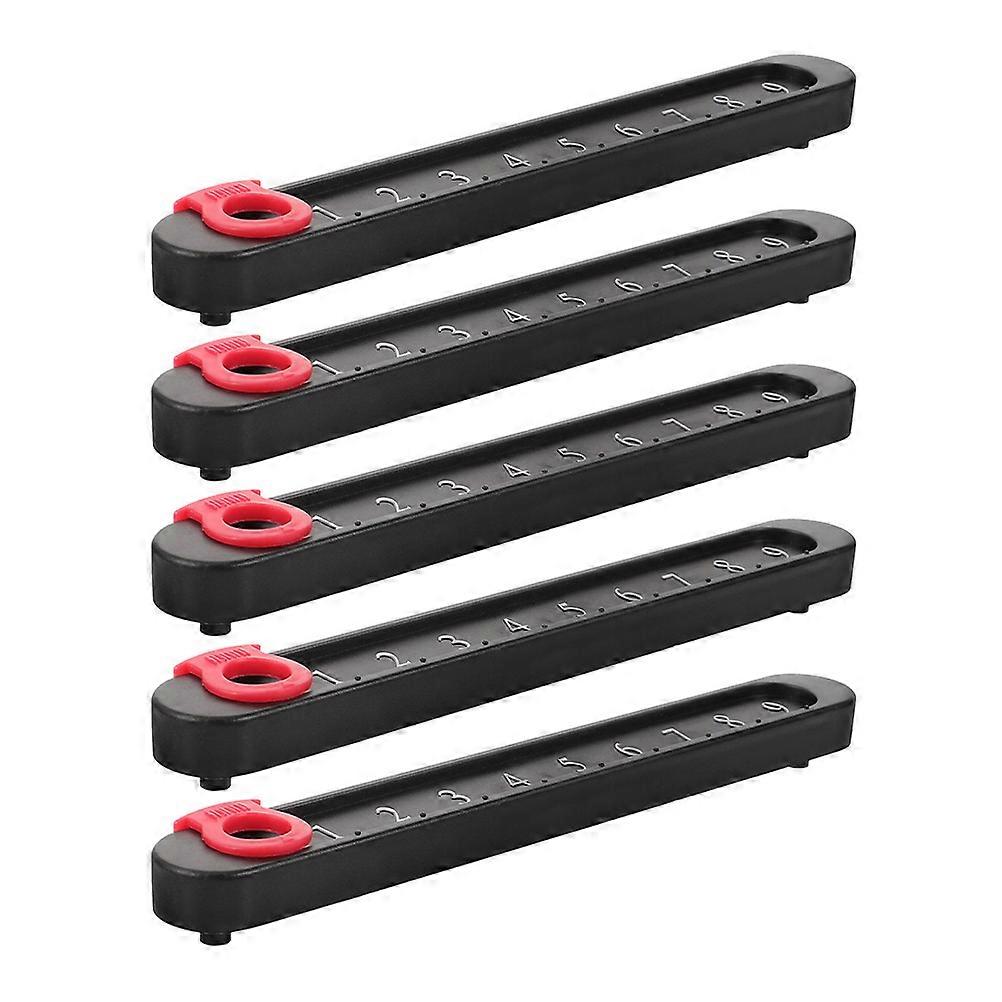 Table Games Mini Scoreboard Foosball Score Counter Set of 10Pcs