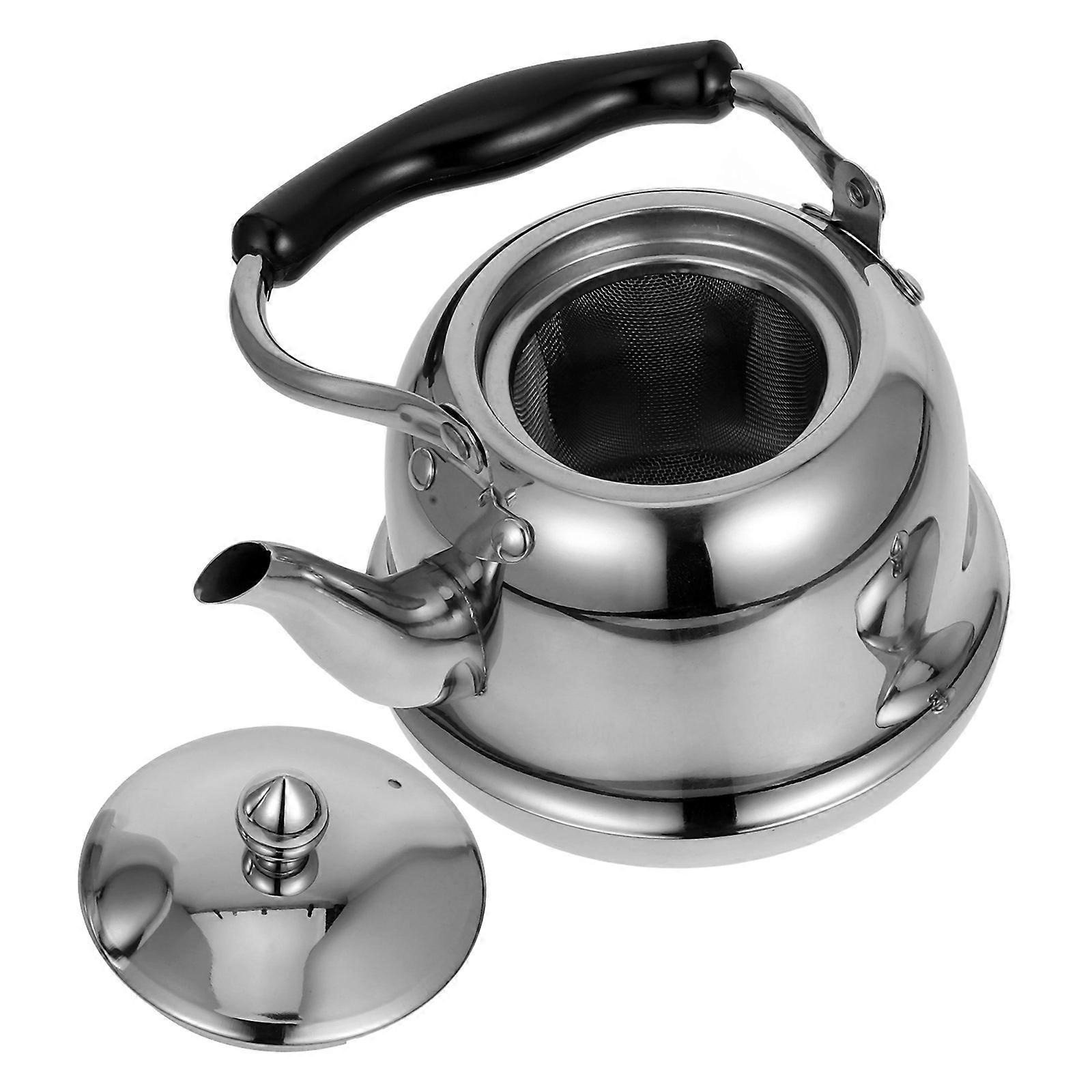 Stainless Steel Kettle 3Pcs Sleek Design Home Use 1.0L Fast Heating Water Kettle